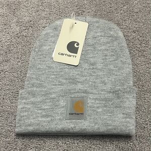 Carhartt Gray Winter Beanie Hat